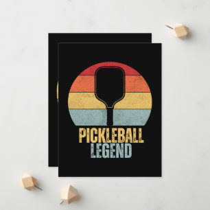Faire-part Pickleball Drôle