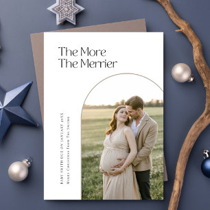 Faire-part Plus La Grossesse De Noël De Merrier Arch