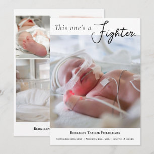 Faire-part Premie photo Baby