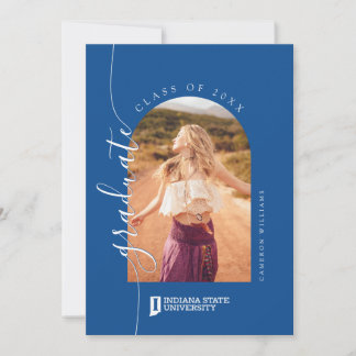 Faire-part Remise des diplômes de l'Université d'État de l'In