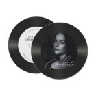 Retro vinyle record photo graduation