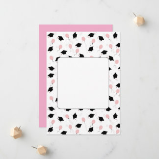 Faire-part simple graduation announcement