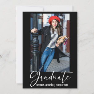 Faire-part Stylo à encre moderne Calligraphie Script Graduati