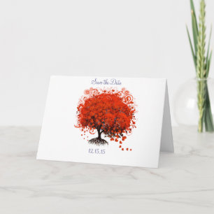 Faire-part T-shirts de mariage Red Tree, Cadeaux, Autocollant