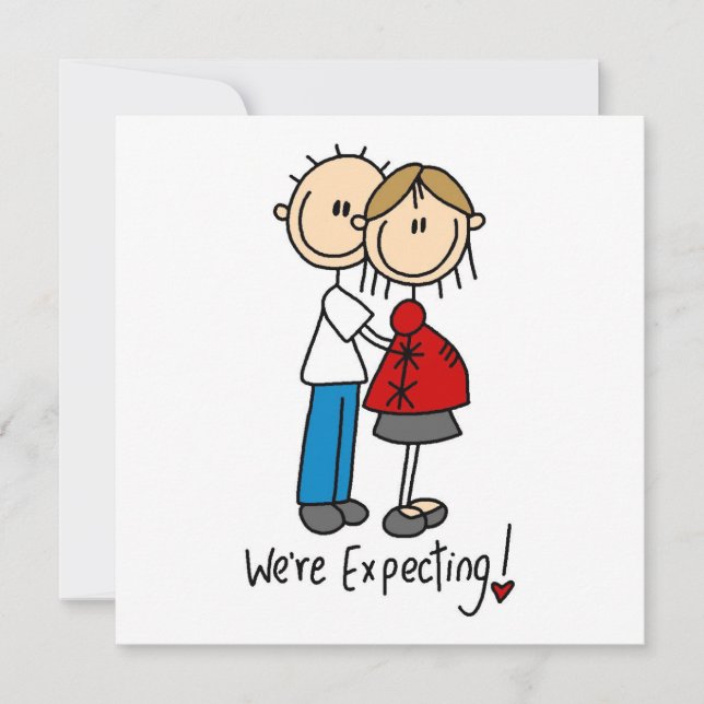 Faire-part T-shirts et Cadeaux pour Couple Futur Parent (Devant)