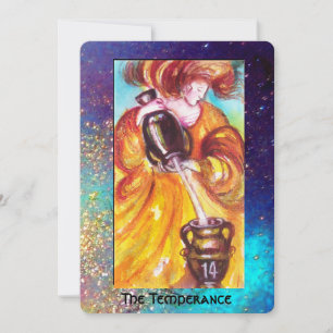 FAIRE-PART TAROTES DES OMBRES PERDUES / LA TEMPÉRANCE