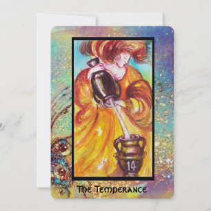 FAIRE-PART TAROTES DES OMBRES PERDUES / LA TEMPÉRANCE