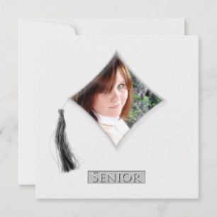 Faire-part Tassel de graduation en diamant