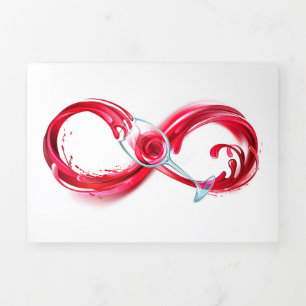 Faire-part Trois Volets Infinity