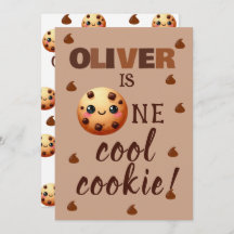 Un biscuit Cool 1er anniversaire