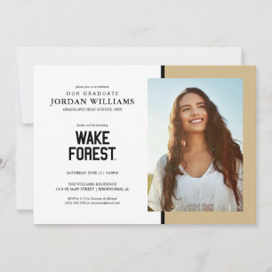 Faire-part Université Wake Forest   Wake Forest