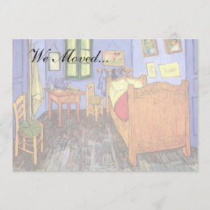 Faire-part Vincent Van Gogh - La Chambre à Arles Beaux-Arts
