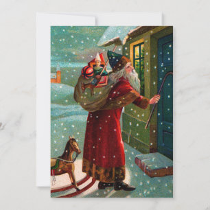 Faire-part Visite de minuit à Père Noël