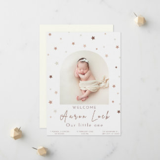 Faire-part Voici Notre Petit Miracle : [Nom Du Bébé]