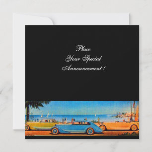 FAIRE-PART VOITURES RETRO