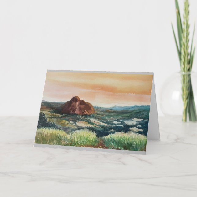 Faire-part Vue Monts Glasshouse (Devant)