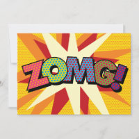 ZOMG Votre Message Voix Buble Fun Retro