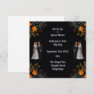 Faire-parts de mariage personnalisés et invitation