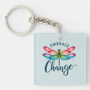 Faire place au changement - libellule artistique