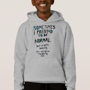 Faire semblant d'être normal