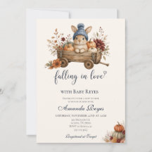 Faire tomber dans l'amour Invitation pour Baby Sho