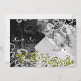 Faire Tournoyer Votre Invitation de Mariage Photo