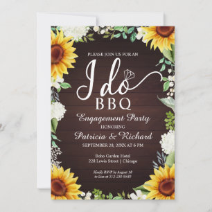 Faire un BBQ Carte d'Invitation de Fiançailles Rus