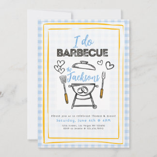 Faire un BBQ pour un mariage ou une invitation de 