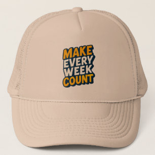 Faire un compte toutes les semaines   Casquette de