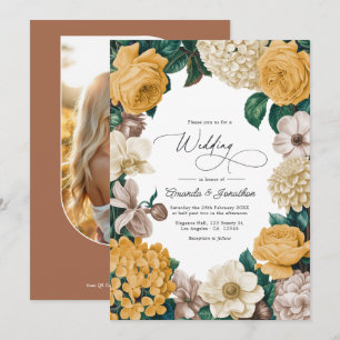 Fairepart de mariage au beurre crémeux, Marigold d