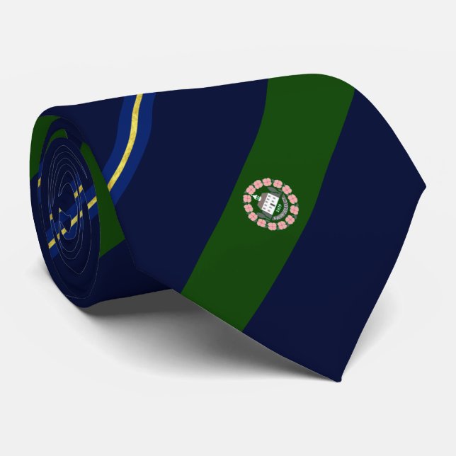 Fairfield (Connecticut) city flag Neck Tie (Rolled)
