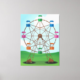 Fairground Canvas Print