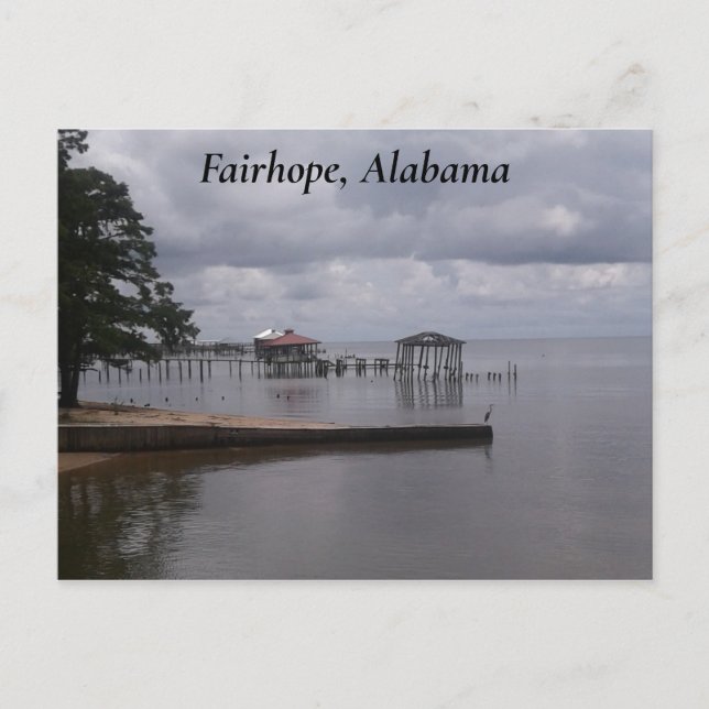 Fairhope, Alabama - Eastern Shore of Mobile Bay Postcard (Front)