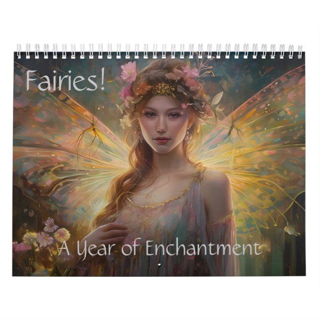 Fairies! A Year of Enchantment Calendar (Cover)