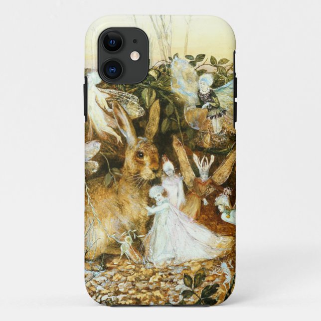 Fairies and Rabbit Case-Mate iPhone Case (Back)