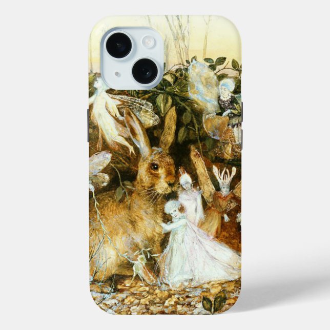 Fairies and Rabbit Case-Mate iPhone Case (Back)