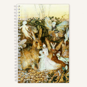 Fairies and Rabbit Notebook