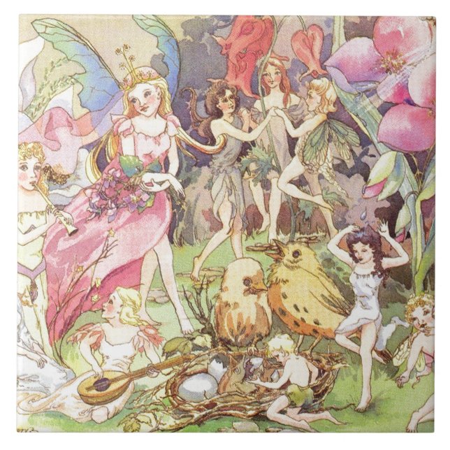 Fairies and Sprites Tile (Front)