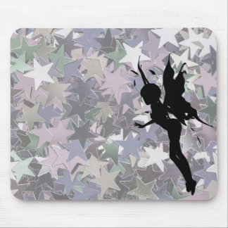 Fairies and Stars Mouse Pad