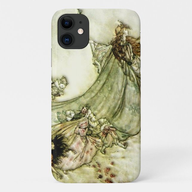 Fairies Away - Arthur Rackham Case-Mate iPhone Case (Back)