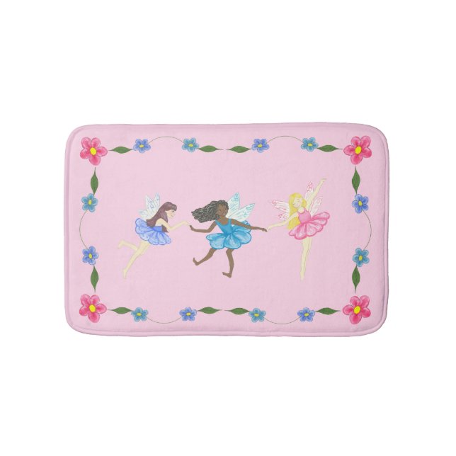 Fairies Bath Mat (Front)