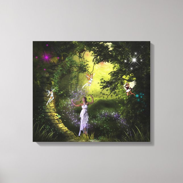 Fairies Canvas Print (Front)