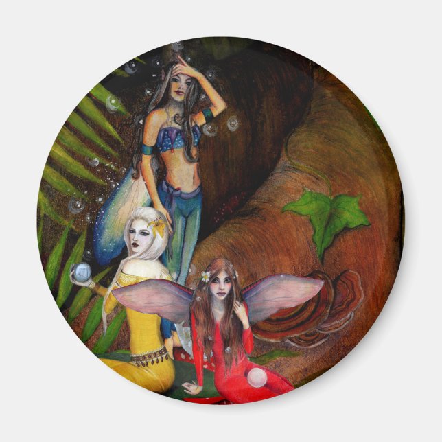 Fairies, fairies, fairies magnet (Front)