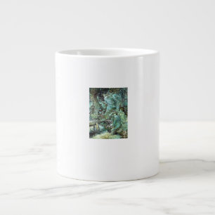 Fairies Fairycore Fashion Aesthetic Goblincore Cot Large Coffee Mug