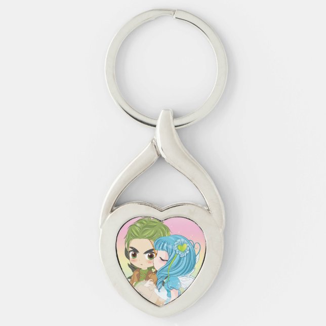 Fairies Family Love keychain - Lovely x Abhor (Front)