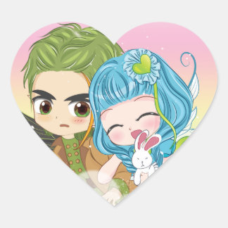 Fairies Family Sticker Love - Lovely x Abhor