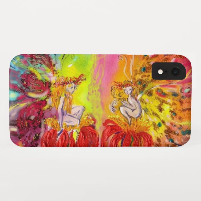 FAIRIES OF DAWN / Flower Fairies Pink Yellow Case-Mate iPhone Case (Back (Horizontal))