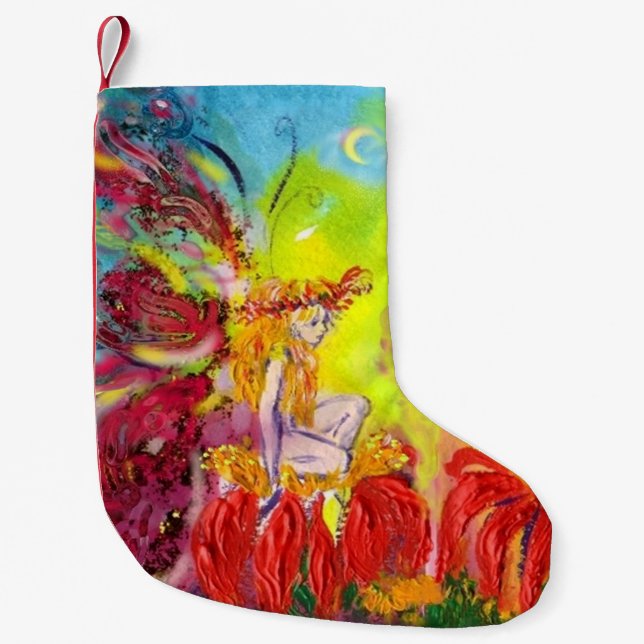 FAIRIES OF DAWN SMALL CHRISTMAS STOCKING (Front)