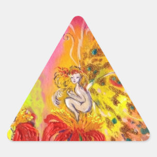FAIRIES OF DAWN ,triangle Triangle Sticker