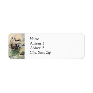 Fairies on the Seashore Address Label